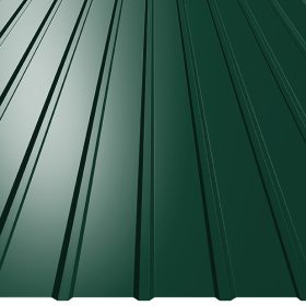   T8 trapézlemez, RAL6005 matt (egyoldalas mohazöld) - fal profil - vtg.: 0,50mm