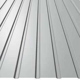   T8 trapézlemez ÉCS, RAL7035 (egyoldalas világos szürke) - 2000mm - fal profil - vtg.: 0,50mm