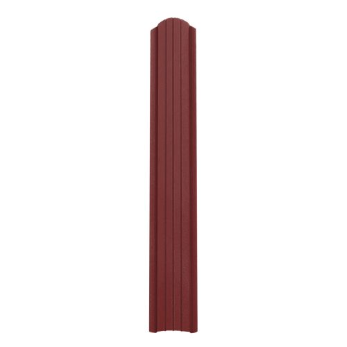 DAKO HILL acél kerítéselem, RAL3011 fényes (kétoldalas meggypiros) - 1000mm