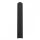 DAKO HILL acél kerítéselem, Kétoldalon Fényes fekete RAL9005, Hossz: 1250mm