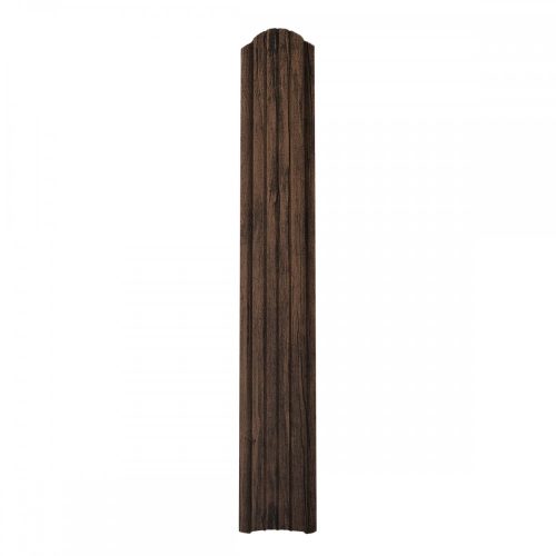 DAKO HILL acél kerítéselem, Kétoldalon Sötét dió, Hossz: 1700mm