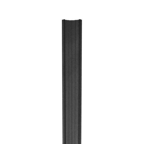 DAKO HILL acél kerítéselem, Egyenes - Kétoldalon Matt antracit szürke RAL7016, Hossz: 1500mm