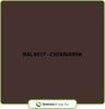 Íves gerincelem, Matt csokibarna RAL8017, Hossz: 2000mm