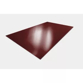   Síklemez fényes bordó RAL3009, 12 m tekercs, lemezvastagság 0,50mm