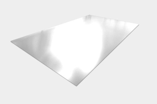 Síklemez fényes fehér RAL9010, lemezvastagság 0,50mm