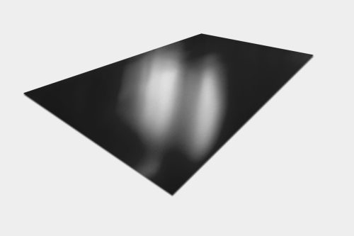Síklemez PETRAMATT mélyfekete RAL9005, lemezvastagság 0,50mm