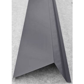 Oromszegély, Fényes grafitszürke RAL7024, Hossz: 2000mm