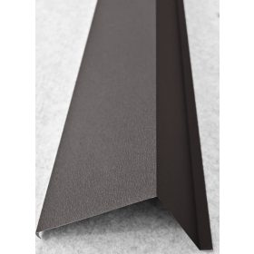 Oromszegély, Matt szürkésbarna RAL8019 Hossz: 2000mm