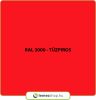 FESTÉKHIBÁS - T8 trapézlemez, RAL3000 fényes (egyoldalas piros) - fal profil - 1100mm - vtg.: 0,45mm