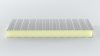 Fal szendvicspanel PUR 30mm, Ral 9002 törtfehér, Hossz: 7500mm, IP