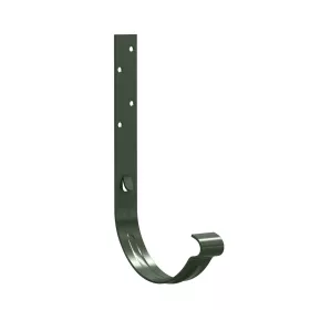   Csatornatartó vas, 210mm, 33-as(nagy) rendszerhez, egyenes szárú, RAL 6020 fényes Zöld (30 év garancia)