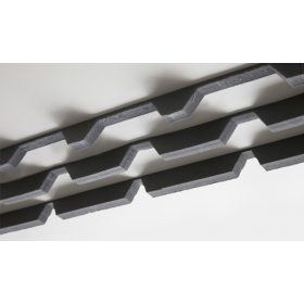 Tömítőprofil, T35 trapézlemezhez, Alsó (ereszhez)