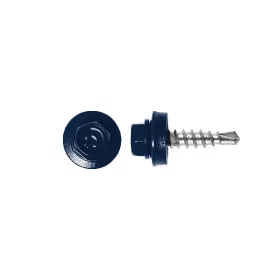   Rögzítő csavar fémhez, RAL5010 fényes (kék) - 4,8*19mm - 50db
