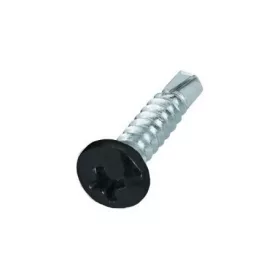   D Fejű önfúró csavar fémhez, RAL7016 fényes (antracit szürke) - 4,8*16 mm - 50db