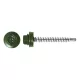 Rögzítő csavar fához, RAL6011 fényes (rezedazöld) - 4,8*35mm - 50db