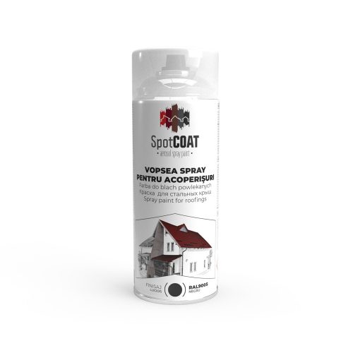 Retusáló, javító spray, Fényes fehér (RAL9010) 400ml
