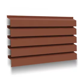 DAKO LINE kerítéselem,  RAL8004 fényes (téglavörös)