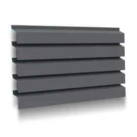 DAKO LINE kerítéselem,  RAL7011 purmatt (acélszürke)