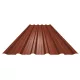 T35 trapézlemez, RAL8004 fényes (téglavörös) - vtg.: 0,45mm