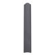 DAKO HILL acél kerítéselem, RAL7024 pur (kétoldalas grafitszürke) - 1500mm - 30 év garancia