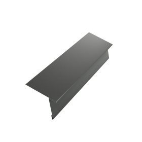   Eresz szegélylemez, Matt antracit szürke (RAL7016), Hossz: 2000mm