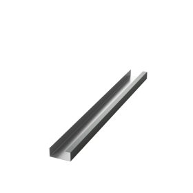   Gerinc tartóelem, Matt antracit szürke (RAL7016), Hossz: 2000mm